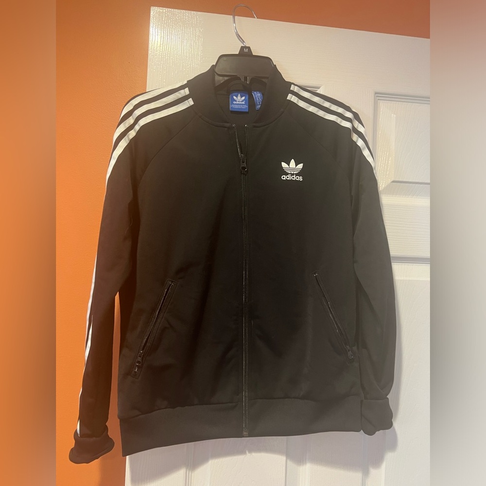 Adidas Three Stripped Track Jacket size Small
